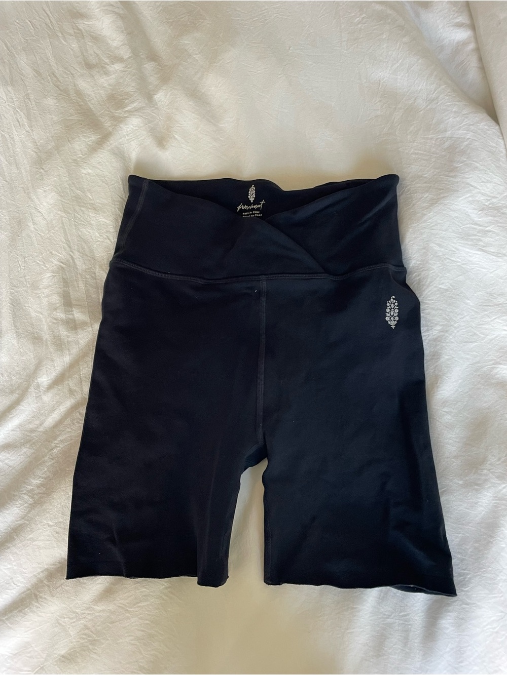 FP Movement by Free People Black High-Rise Bike Shorts